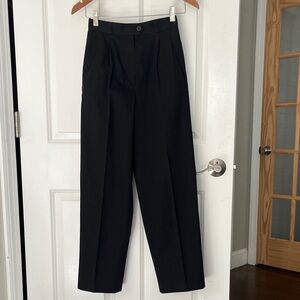 VTG French Bernard Zina Paris Black Women's Trousers
